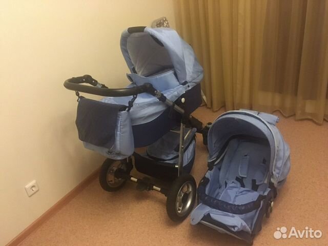 Коляска детская 2 в 1+Noordline line nord