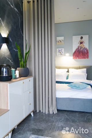 

Квартира-студия, 42 м², 3 кровати