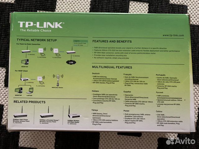 Антенна для wifi роутера tp-link