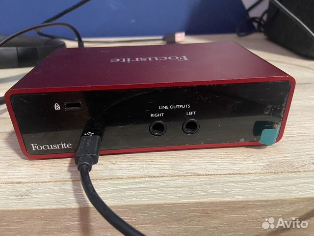 Звуковая карта focusrite scarlett solo 3rd gen