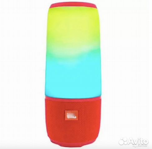 Портативная колонка Pulse3 1+1 красная