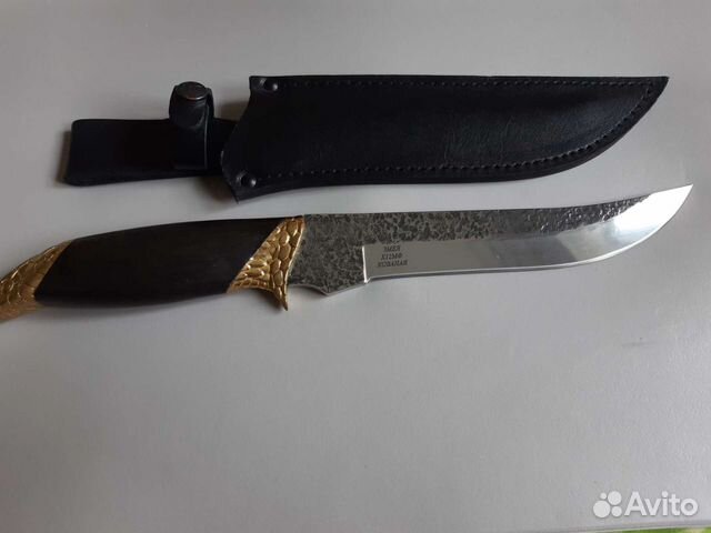 Нож Змея кованный, коллекционный