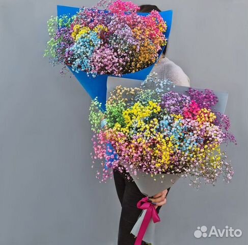 Букет из гипсофилы