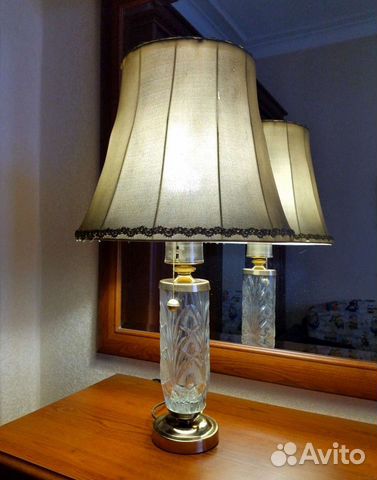 Лампа настольная винтаж СССР