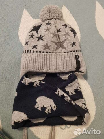 Шапка + снуд (zara) 48-52