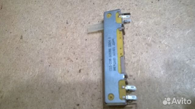 Ползунковый резистор стерео сп3-23б 33 ком