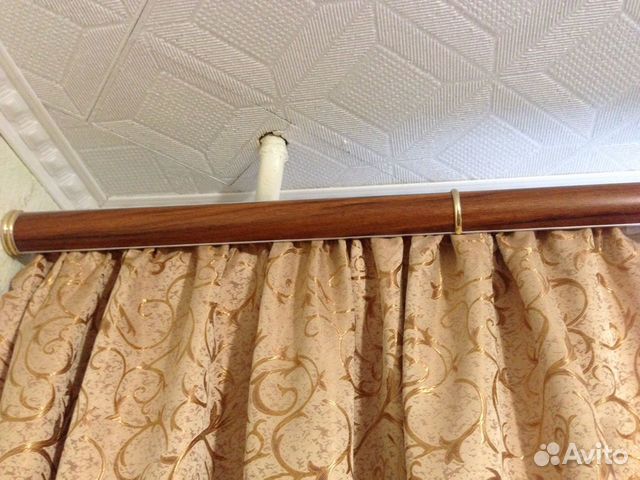 Карниз алюминиевый 2х рядный 3м;3,5м;