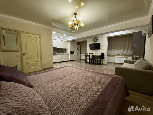 

Квартира-студия, 45 м², 2 кровати
