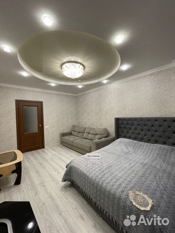 

1-к. квартира, 42 м², 2 кровати