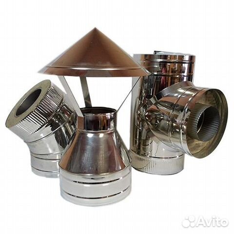 Сэндвич дымоходы от производителя