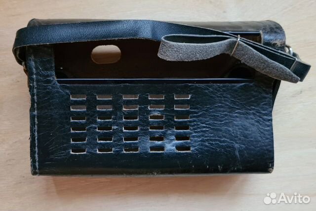 Кожаный чехол СССР от радиоприёмника 