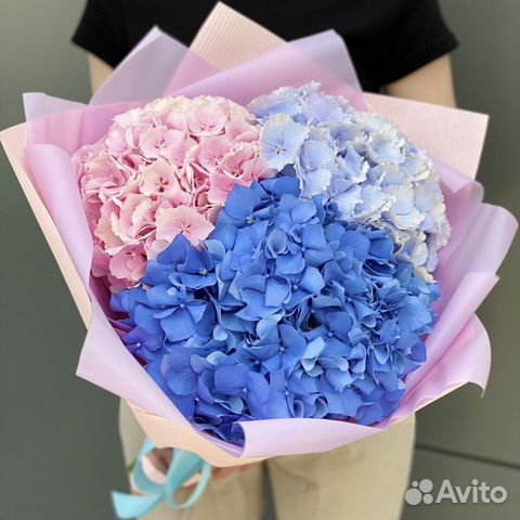 Букет из гортензии Цветы Букеты Доставка