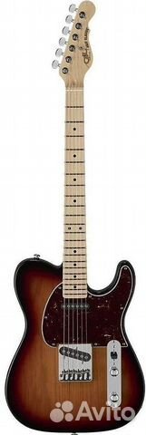 G&L FD asat Classic 3-Tone Sunburst MP с чехлом