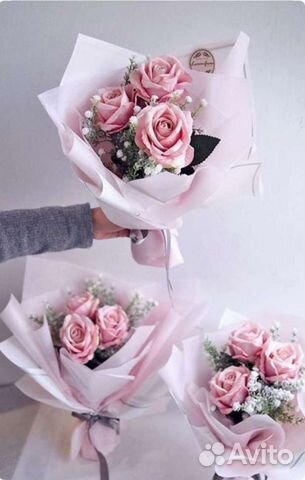 Живые цветы букеты