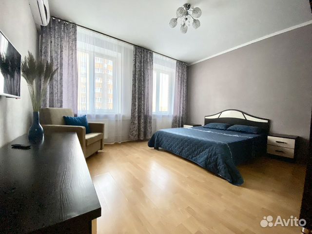 

1-к. квартира, 38 м², 2 кровати