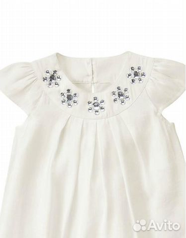 Платье со стразами Gymboree (США) марк. 6 (6 лет)