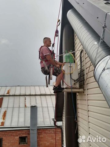 Установка кондиционеров, сплит систем. Альпинист