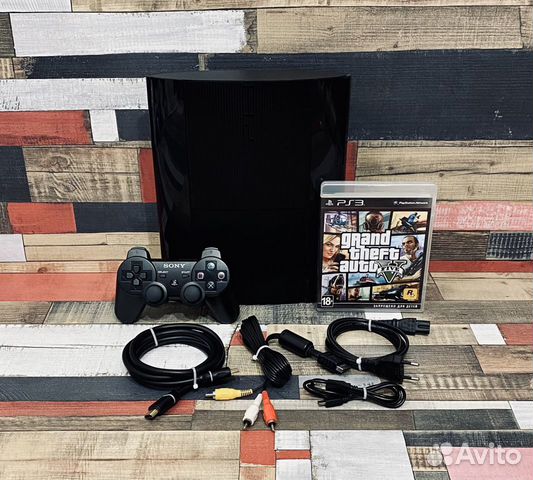 PS3 Super Slim 500gb + GTA 5