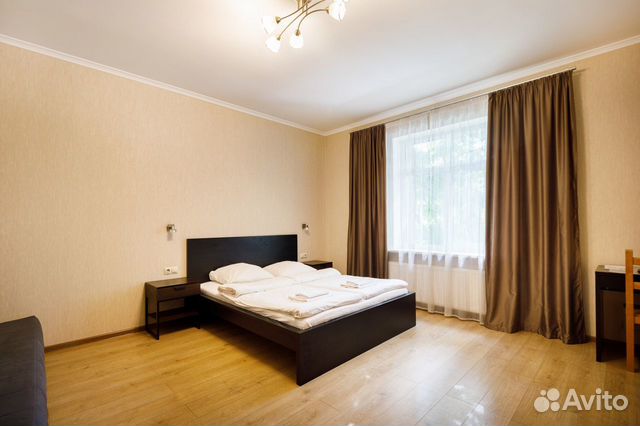 

1-к. квартира, 46 м², 2 кровати