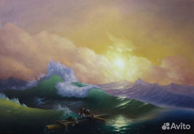 Картина Девятый Вал Маслом