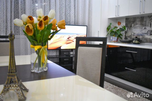 

1-к. квартира, 60 м², 2 кровати