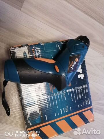 Шуруповерт Bort, рабочий