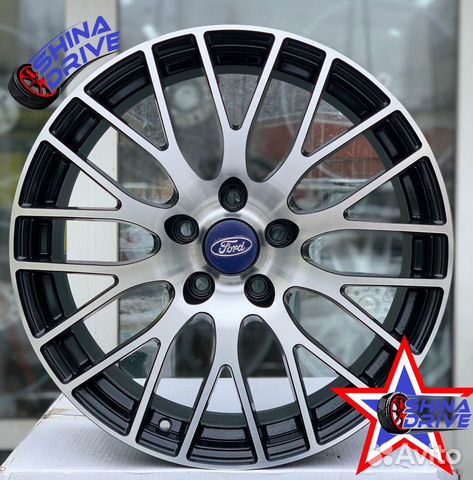 Диски Ford R18 5x108 Black Groove Gloss
