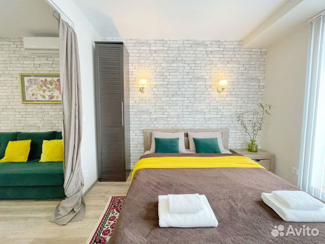 

Квартира-студия, 35 м², 2 кровати