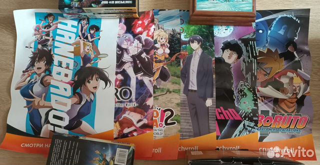 Плакаты постеры аниме А3 и игровые