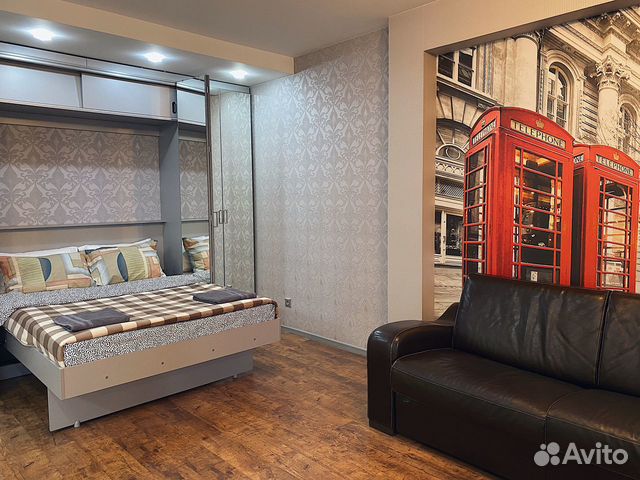 

1-к. квартира, 41 м², 2 кровати