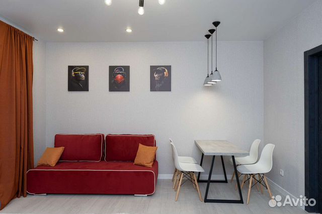 

Квартира-студия, 33 м², 2 кровати