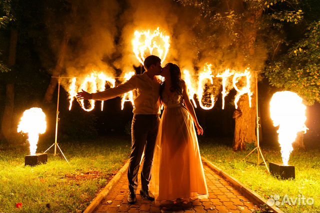 Фейерверк на свадьбу, подарок, поздравление