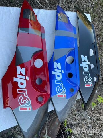 Пластик,стекла,вилки на скутер