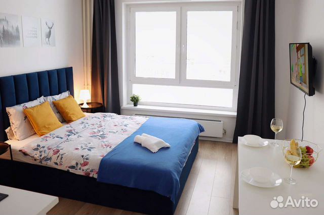 

Квартира-студия, 25 м², 1 кровать