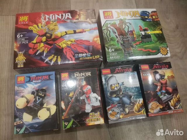 Конструкторы Ninja разные