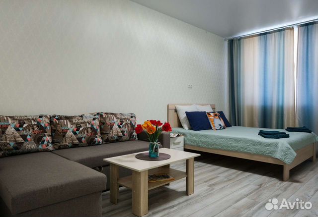 

1-к. квартира, 47 м², 2 кровати