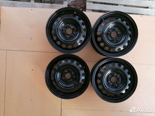 Штампованные диски r15 4x100 бу