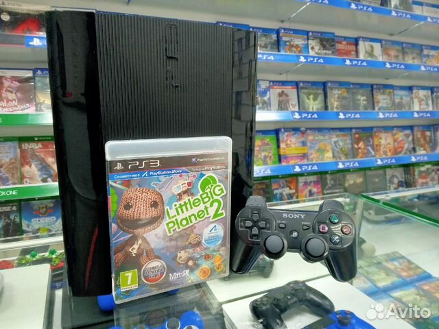 PlayStation 3 Slim на 500 гб + Little Big Planet 2