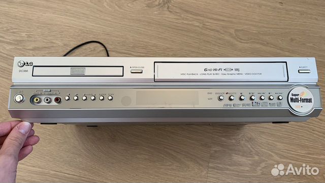 Плеер LG DC-366 DVD+VHS HI-FI Stereo Combo 6