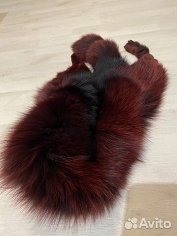 Воротник из лисы(натуральный мех)