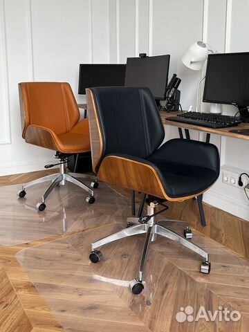 Офисное кресло TopChairs Crown коричневое