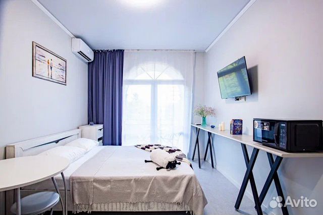 

Квартира-студия, 27 м², 1 кровать