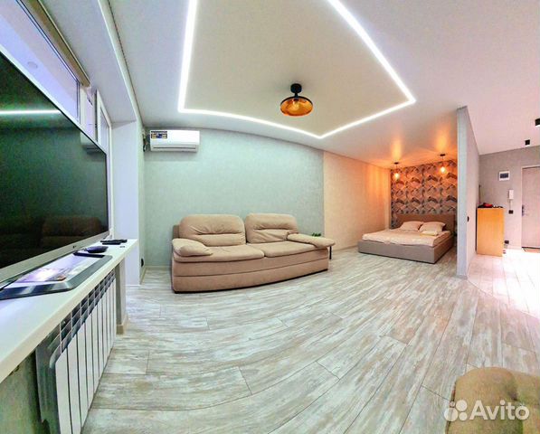 

Квартира-студия, 38 м², 2 кровати