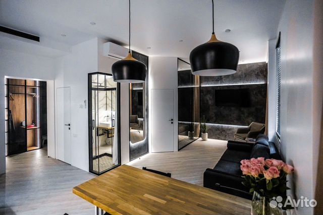 

1-к. квартира, 46 м², 2 кровати