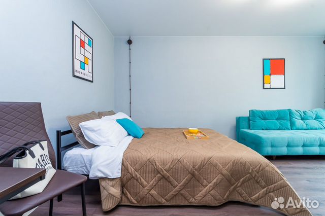 

1-к. квартира, 35 м², 2 кровати