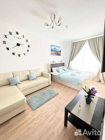 

1-к. квартира, 40 м², 3 кровати
