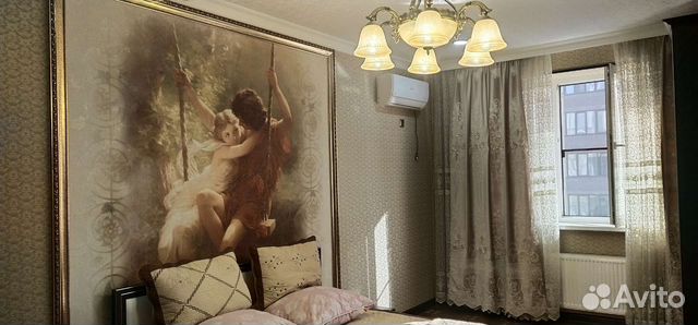 

1-к. квартира, 44 м², 2 кровати