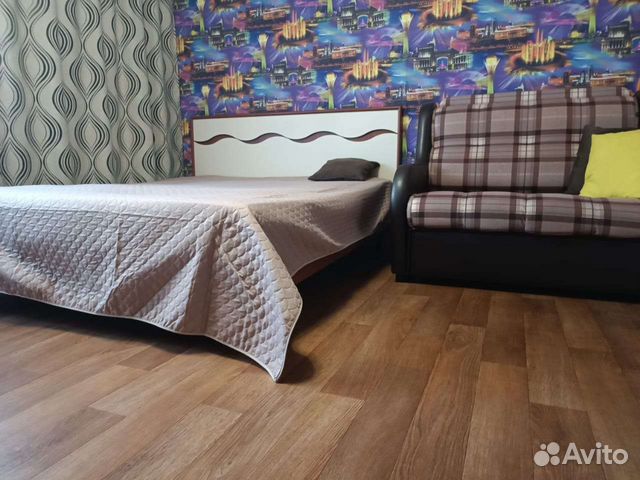 

1-к. квартира, 37 м², 2 кровати