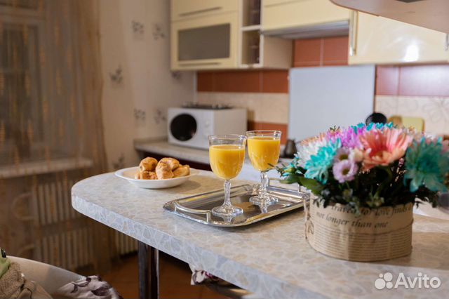 

1-к. квартира, 43 м², 2 кровати