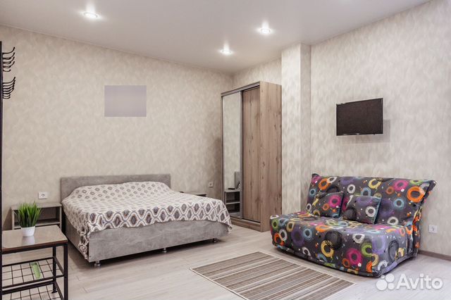 

Квартира-студия, 30 м², 2 кровати